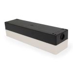 Caixa Plastica Para Botão 22mm 5 Furos Vazia Lukma CPB522