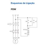 Chave De Partida Direta Weg Para Motor Trifásico 4cv 220v Pdw04