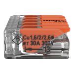 Kit 10 Conector Wago Para Emenda 5 Vias 41A 221-615 Wago
