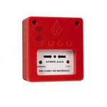 Acionador Manual De Incêndio Endereçavel Segurimax Compact 20 a 30 Vcc