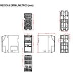 Inversor De Frequência 2cv Weg Cfw300 7,3a 220v Monofásico
