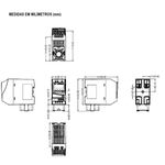 Inversor De Frequencia 5cv 16A 220Vca Trif Weg CFW500 