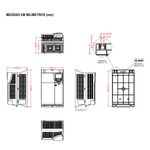 Inversor De Frequência Trifasico 15cv 24a 380v Weg Cfw500 G2