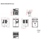 Inversor De Frequência Trifásico 7,5cv 14a 380v Weg Cfw500g2