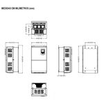 Inversor De Frequencia 60CV Weg CFW700 88A 380/440V Trifásico