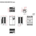 Inversor De Freq 20cv 31a 380/440v Trifasico Cfw500