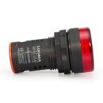 Voltímetro Digital Ac 12-500V 22mm Vermelho LKKN52 Lukma
