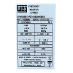 Inversor De Frequencia 5cv 10A 380Vca Trif Weg CFW500 