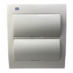 Quadro De Distribuição De Embutir Weg 24 Disjuntores Branco