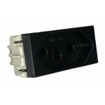 Modulo Tomada 2P+T Refinatto Weg 127/220V 20A Preto