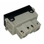 Modulo Tomada 2P+T Refinatto Weg 127/220V 20A Preto
