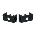 Modulo P/ Fio Furo 11mm Refinatto Weg Preto C/ 2 Peças