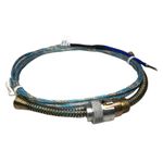 Termopar Flexível Tipo J 8mm x 2MT 370°C Switerm SMTJ08