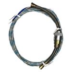 Termopar Flexível Tipo J 8mm x 3MT 370°C Switerm SMTJ08