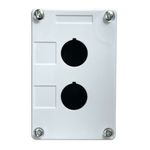 Caixa Plastica Para Botão 22mm 2 Furos Vazia Lukma LK-B02