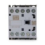 Contator Mini 3p 9a Weg Cwc09-10 24vcc 1na