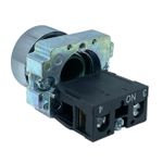 Botão Faceado Metálico Verde 22mm 1na LK2BA31 Lukma