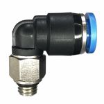 Conexão Pneumatica Cotovelo Compacto Fluir Tubo 06mm x M5