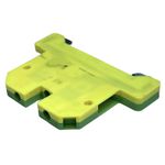 Conector Borne Terra 2.5mm Verde/Amarelo BT2.5 Lukma