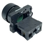 Botão Faceado 22mm 1na Verde LK2EA31 Lukma