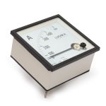 Amperímetro Analógico 0-400A Ferro Móvel 96x96mm Lukma