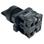 Botão Comutador 3 Posição Fixa 22mm 2na LK2ED33 Lukma 