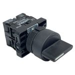 Botão Comutador 3 Posição Fixa 22mm 2na LK2ED33 Lukma 