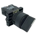 Botão Comutador 2 Posição Mola 22mm 1na LK2ED41 Lukma