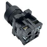 Botão Comutador 3 Posição Mola 22mm 2na LK2ED53 Lukma