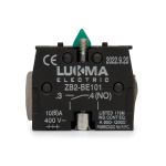 Bloco De Contato Para Botão Normal Aberto Lukma LK2-BE101