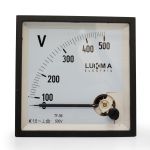Voltímetro Analógico 0-500 Intercambiável 96x96mm LK-V96500