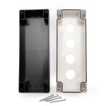 Caixa Plastica Para Botão 22mm 4 Furos Vazia Lukma CPB422