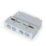 Bloco De Contato Aux. 1NA/1NF Frontal P/ Disjuntor Motor Weg MPW18/40/80 Azul