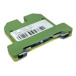 Conector Borne Terra 4mm Verde/Amarelo BT4 Lukma