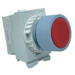 Botão De Pulso Faceado Vermelho 22mm 1na Weg Cew-bfm1