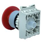 Botão Cogumelo Soco Vermelho (trava/gira Solta) 22mm 1nf Weg