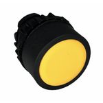 Frontal Botão Faceado Weg 22mm Amarelo S/ Flange Csw-bf3