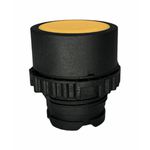 Frontal Botão Faceado Weg 22mm Amarelo S/ Flange Csw-bf3