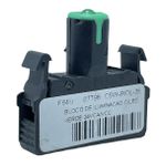 BLOCO DE ILUMINACAO C/LED VERDE 24VCA/VCC LINHA CSW ANTIGA