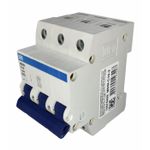 Disjuntor Tripolar Weg Din 10a Curva C 3KA MDW-C10-3