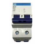 Disjuntor Bipolar Weg Din 10A 3ka Curva B Mdw-B10 