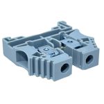 Borne Sak Conector 10mm Cinza Tipo Parafuso Weg Btwp-10-cz