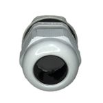 Prensa Cabo Nylon Rosca Pg M25x1,5mm Longa Ip67 Cinza Steck