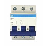 Disjuntor Tripolar Weg 2a Curva C 3KA Mdw-c2-3