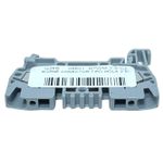 Borne Sak Conector 4mm Cinza Tipo Mola Weg Btwm-4-cz