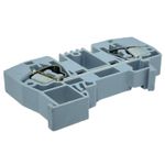 Borne Sak Conector 10mm Cinza Tipo Mola Weg Btwm-10-cz