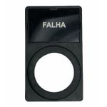 Porta Plaqueta + Plaqueta Falha Para Botões 22mm Weg