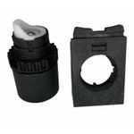 Frontal Comutador Chave Yale 3 Pos. Ret. Mola Weg 22mm S/ Fl