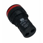 Sinaleiro De Led Vermelho Weg 22mm 24vcavcc Ip54 Cew-sm1-e26
