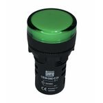 Sinaleiro De Led Verde Weg 22mm 24vca/vcc Ip54 Cew-sm2-e26